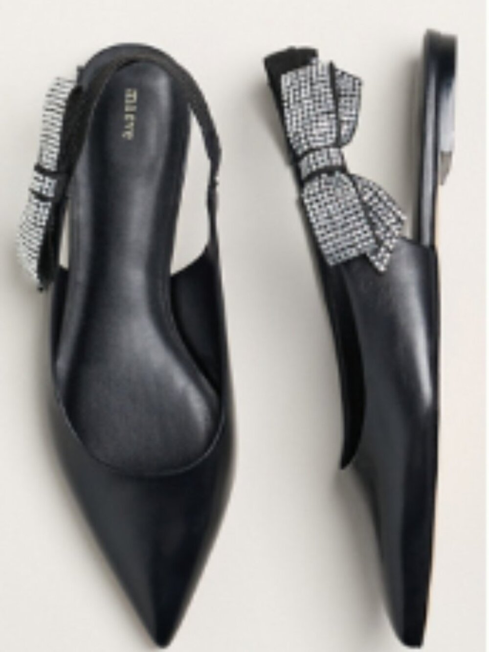 Brand New Anthropologie Maeve Side-Bow Slingback Flats